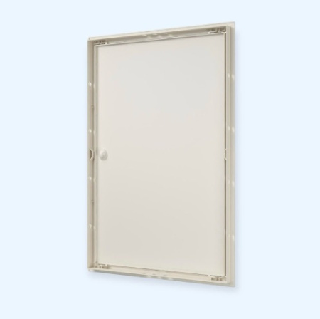 Л4060Р Ivory ЭРА (ERA) Люк ревизионный ЛР фланец 396х596  ручка 418х618 пластик Ivory EVECS